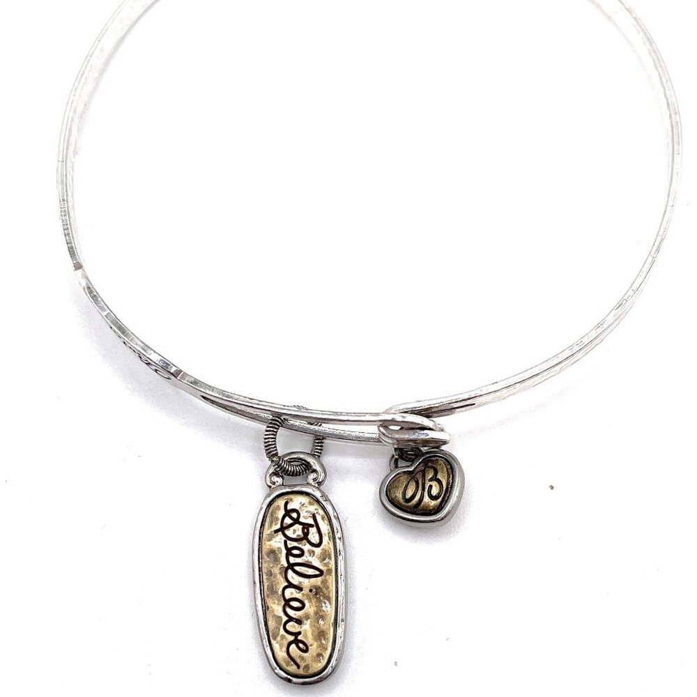 Brighton Bangle Believe Charm Bracelet - 3657